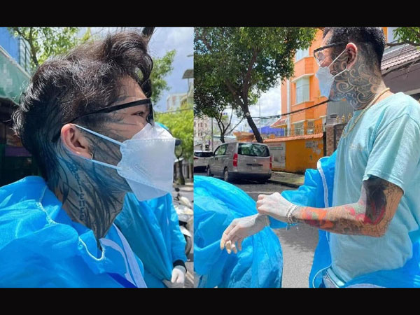 Nhóm thanh niên xăm trổ xin đi hỗ trợ chống dịch: 'Càng bị kỳ thị, càng phải sống tử tế'
