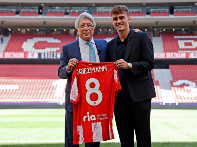 Ra mắt Atletico, Griezmann phát biểu ‘cạn tình’ với Barcelona