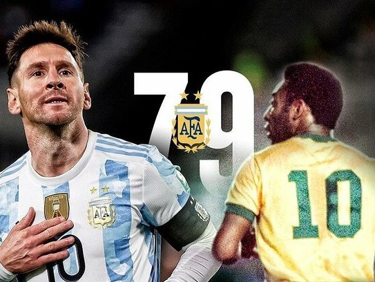 Messi phá kỷ lục lịch sử của 'Vua bóng đá' Pele