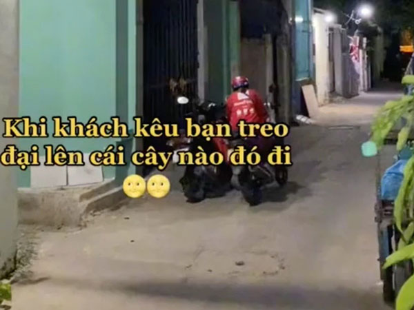 Shipper được dặn 'treo hàng lên cái cây nào đi' và cách xử lý khiến dân mạng chưng hửng thốt lên: 'Rồi tìm tới năm sau hả?'