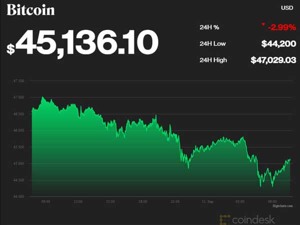 Bitcoin thảm hại, giảm giá sâu, toàn thị trường rực đỏ