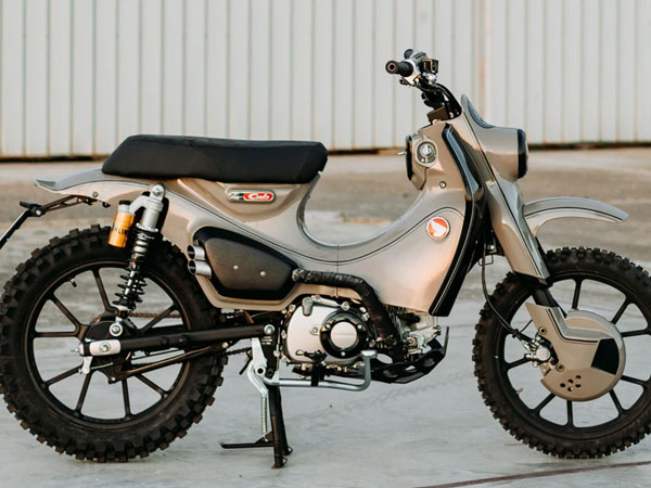 Ngắm Honda Super Cub phiên bản địa hình 'ngầu đét', đi 450km đường mòn