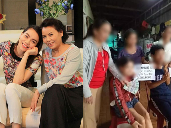 Sau Thủy Tiên lại đến mẹ Hồ Ngọc Hà bị nghi mang tiền chung từ thiện, chỉ ghi mỗi tên mình?