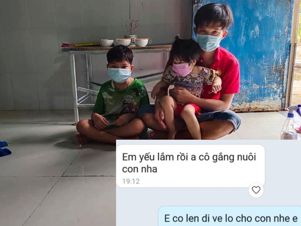 Lời từ biệt cuối từ vợ mắc Covid-19, để lại 3 đứa con mồ côi khát sữa: Tình người mang về cái kết ấm áp