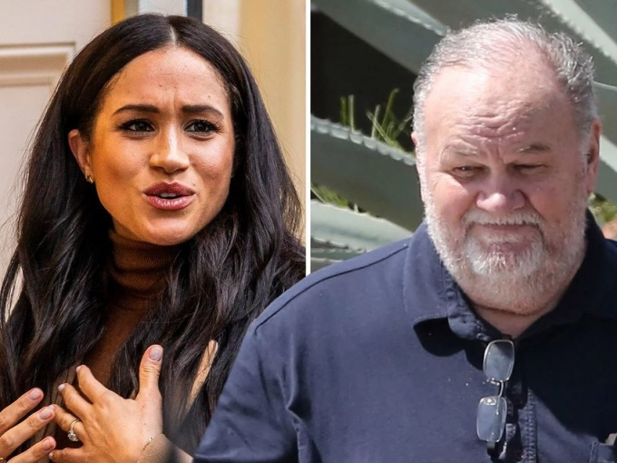 Bố Meghan tố vợ chồng con gái làm điều đáng trách với con