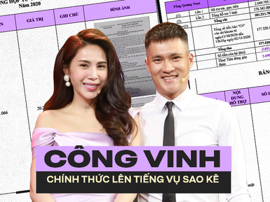 CHÍNH THỨC: Công Vinh chốt ngày giờ sao kê 177 tỷ, tung đầy đủ bằng chứng mục đích sử dụng tiền quyên góp từ thiện