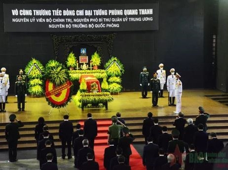 Tổ chức trọng thể Lễ tang Đại tướng Phùng Quang Thanh