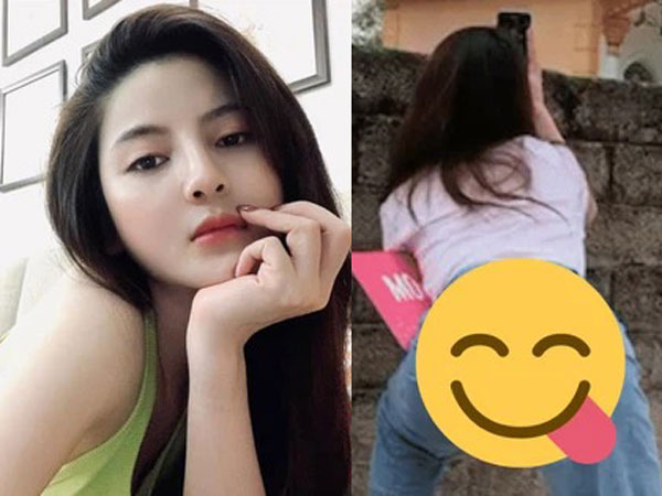 Bồ mới Quang Hải đăng clip 'thậm thụt' nhà hàng xóm, nhưng lại khiến dân tình mất tập trung vì dáng đứng khiêu khích