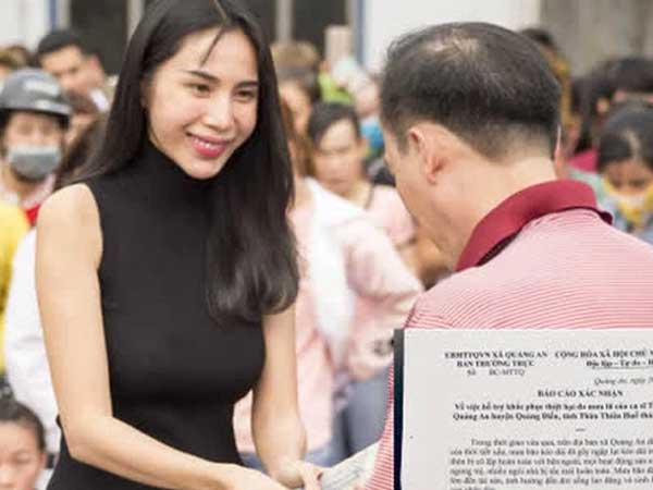 Chính quyền địa phương lên tiếng về những 'điểm bất thường' trong loạt giấy tờ của vợ chồng Thuỷ Tiên, Công Vinh