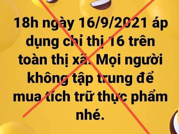 Chủ tịch phường đăng Facebook loan tin giãn cách xã hội khiến dân đổ xô đi tích trữ thực phẩm