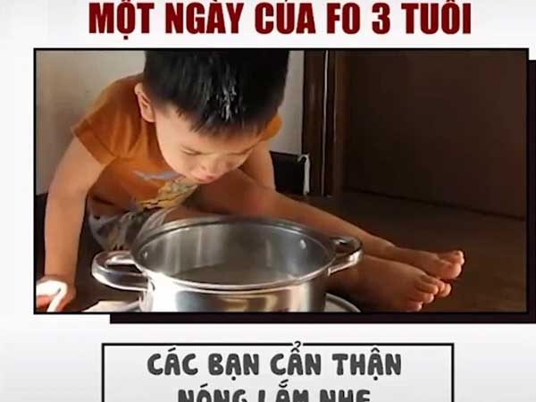 F0 'nhí' 3 tuổi và một ngày chiến đấu với COVID-19 cực đáng yêu: 'Mạnh mẽ phủi con vi khuẩn đi chỗ khác'