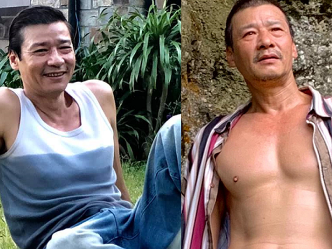 Ở tuổi U60, tài tử Võ Hoài Nam vẫn sở hữu thân hình vạm vỡ không thua các gymmer