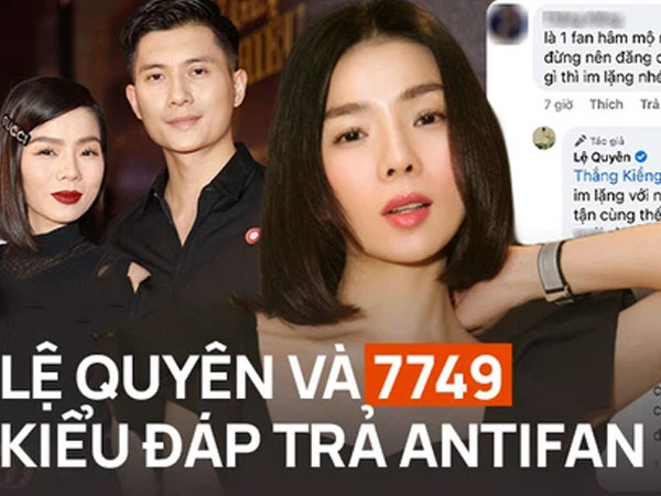 7749 kiểu đáp trả antifan của Lệ Quyên: Đối chọi 1:1 suốt 7 tiếng, liên tiếp dằn mặt, còn đòi tát kẻ 'cà khịa' vì quá hỗn láo?