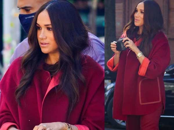 Meghan Markle đổi từ phong cách Hoàng gia sang style như sao Hollywood, 'đè bẹp' mẫu hãng nhờ mix đồ cao tay