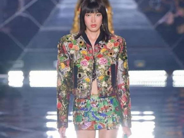 Phương Oanh Next Top trình diễn cho Dolce&Gabbana tại Tuần lễ thời trang Milan