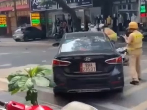 Khởi tố vụ án tài xế rồ ga bỏ chạy, tông CSGT tại Vĩnh Phúc