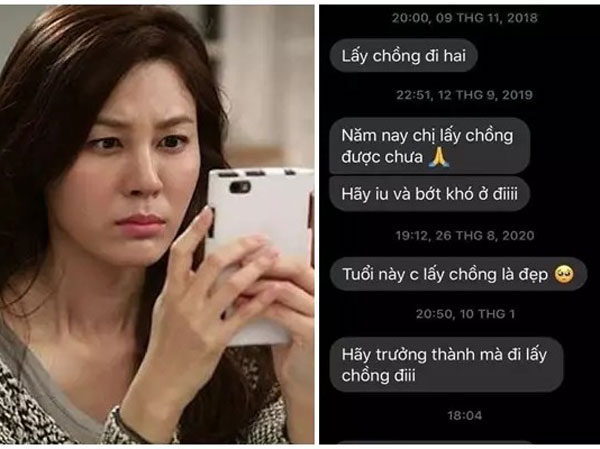 Liên tục 3 năm nhắn tin giục chị lấy chồng, cô gái trẻ bị dân tình xúm vào mắng vô duyên: 'Em gái thôi mà làm như mẹ không bằng!'