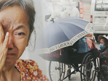 Gặp người vợ gục khóc cạnh xe lăn của chồng từng được Giang Kim Cúc giúp đỡ: 'Cô Cúc không liên lạc nữa, giờ cô chỉ mong được đi bán vé số lại'