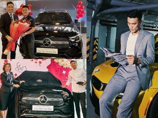 Bóc giá dàn xế hộp bạc tỷ của các cầu thủ trẻ tuyển Việt Nam