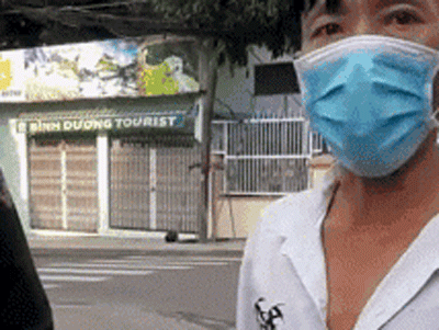 Người đàn ông đòi 'thông chốt', khiêu khích CSCĐ: 'Giờ tao muốn đi đâu thì đi, mày thích cản không?'