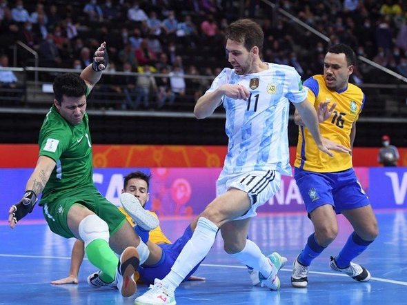 Quật ngã Brazil, Argentina tiến vào chung kết FIFA Futsal  World Cup
