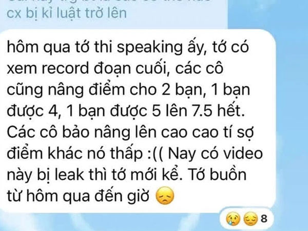 Lộ clip 2 giáo viên được cho là ở ĐH Kinh tế Quốc dân nâng điểm lộ liễu để học sinh 'chạy' vào lớp chất lượng cao: Hiệu trưởng lên tiếng!