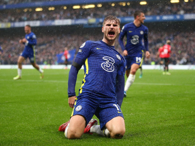 Ngôi sao 'chân gỗ' Werner từ đen hóa đỏ, Chelsea nhọc nhằn giành 3 điểm cực cảm xúc