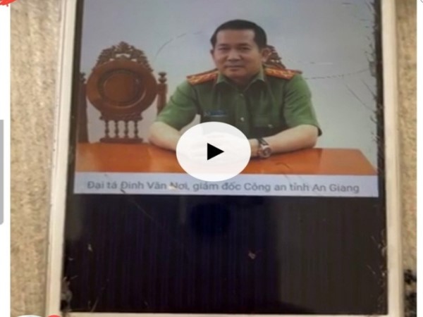 Công an An Giang vào cuộc vụ file ghi âm bịa đặt về đại tá Đinh Văn Nơi
