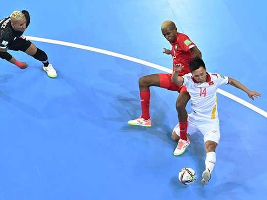 Siêu phẩm solo của Văn Hiếu lọt top 7 bàn thắng đẹp nhất World Cup Futsal 2021