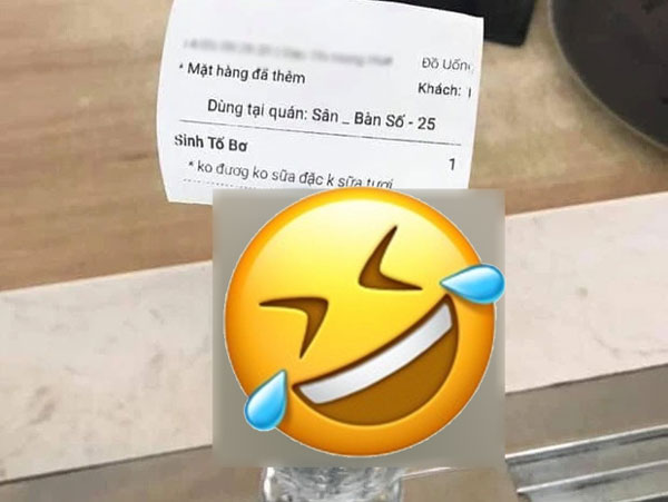 Khách khó tính order sinh tố bơ 'không đường, không sữa đặc, không sữa tươi', nhân viên mang ra ly nước khiến tất cả cạn lời