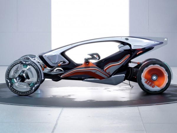 Khám phá mẫu xe ý tưởng kết hợp giữa xe máy và ô tô của SAIC Design