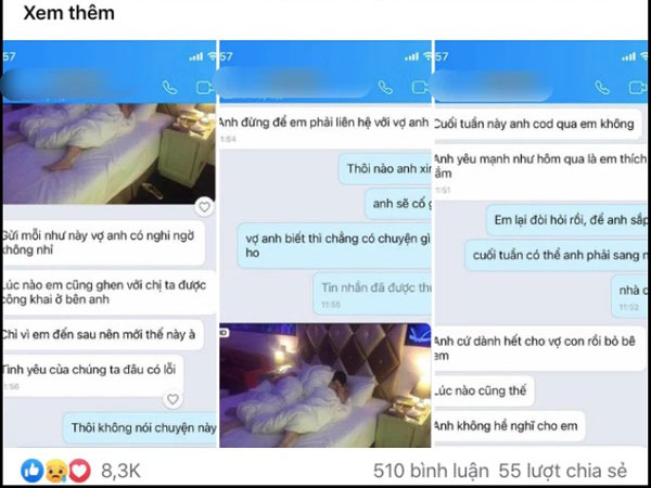 Vợ phát hiện tin nhắn tiểu tam gửi chồng: 'Anh mạnh như hôm qua em thích lắm' và màn xử lý bình tĩnh đến khó tin của cô vợ cao tay!