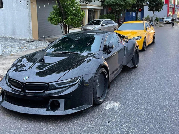 Dân chơi Thái Nguyên tậu BMW i8 độ thân rộng siêu độc lạ tại Việt Nam