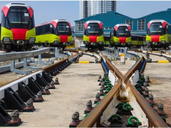 Cận cảnh 10 đoàn tàu tuyến Metro Nhổn - ga Hà Nội sẵn sàng chạy thử nghiệm