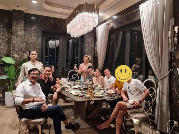 Tiệc hội ngộ bạn thân, netizen chỉ chăm chăm 'soi' tình cảm của Quỳnh Nga và Việt Anh qua 1 chi tiết?