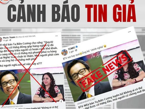 BLV Tạ Biên Cương vội làm ngay điều này sau hàng loạt tin đồn về phát ngôn ủng hộ bà Phương Hằng