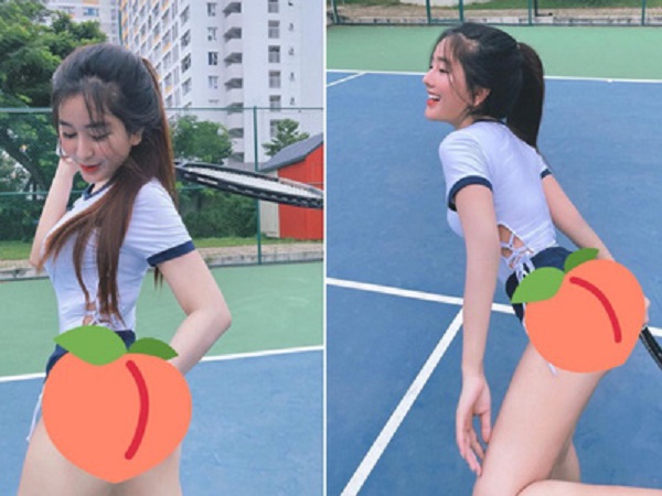'Nữ thần học đường' ăn vận sexy quá đà, vòng 3 'lồ lộ' trước ống kính xem mà đỏ mặt dùm