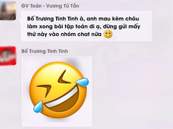 Lầy lội liên tục gửi các icon 'bậy bạ' vào nhóm chat dù đã được nhắc nhở, phụ huynh khiến giáo viên bất lực kêu than