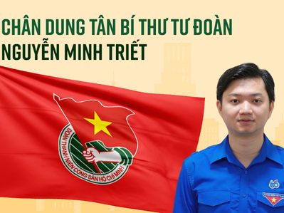 Chân dung tân Bí thư Trung ương Đoàn Nguyễn Minh Triết - Tiến sĩ 33 tuổi, từng nhận học bổng ở trường Đại học Anh Quốc