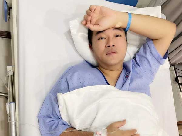 Ca sĩ Minh Quân phải cắt bỏ 80% dạ dày sau 1 tuần nhập viện
