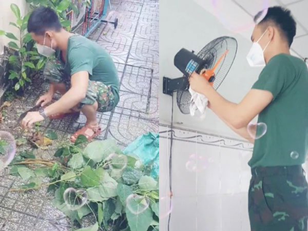Ai ở nhà hay bị mẹ mắng vì không dọn phòng thì vào mà xem các chú bộ đội này: Phải theo học tác phong 1 chuyến quá!