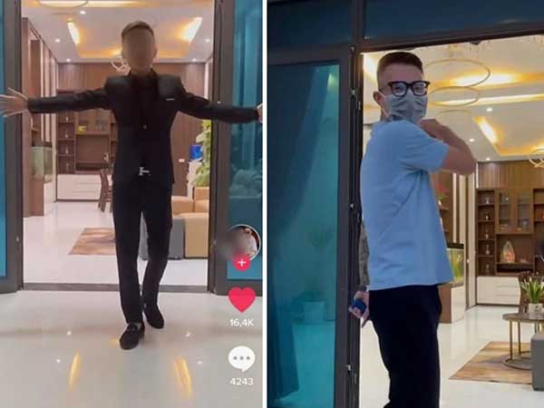 Hai chàng trai trẻ khoe thành quả khởi nghiệp bị 'lật tẩy' vì xe sang, biệt thự y hệt nhau
