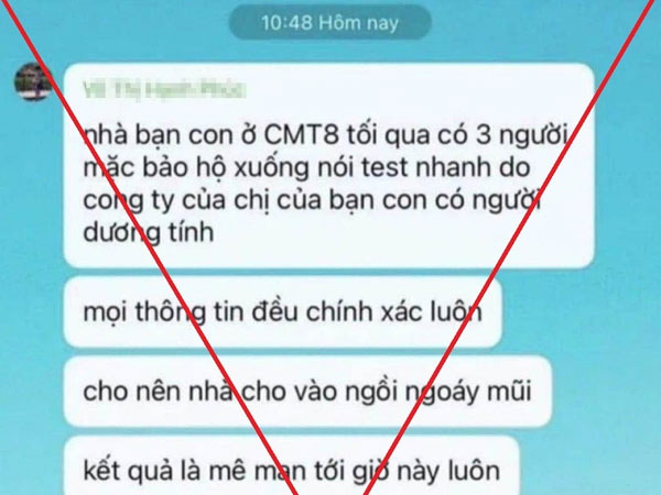 Công an TP.HCM xác minh thông tin 'giả xét nghiệm Covid-19 để vào nhà dân cướp tài sản'