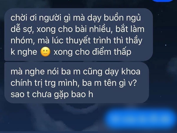 Nói xấu thầy giáo với bạn, nữ sinh không ngờ bạn nhắn lại câu hết hồn: Miệng đi chơi xa là thân khổ cực!