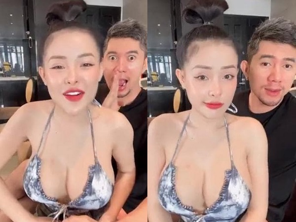 Ngân 98 quên kéo khóa quần khi đang livestream, Lương Bằng Quang nhanh tay có phản ứng