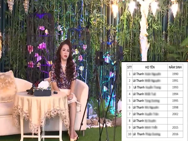 Ông Lê Tùng Vân khẳng định cả đời không vợ không con, bà Phương Hằng khẳng định sẽ cho 20 tỷ nếu xét nghiệm ADN chứng minh trong sạch