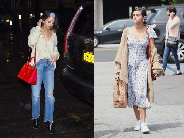 Selena Gomez có 9 cách diện áo cardigan sành điệu chị em có thể học hỏi