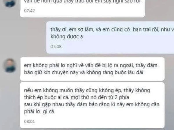 Vụ sinh viên bị gợi ý 'đổi tình lấy điểm': Nhân vật không giống nữ sinh trong trường