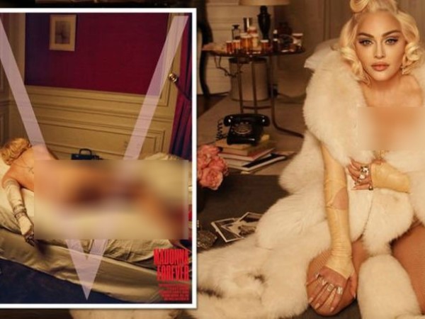 Madonna bị chỉ trích vì tái hiện cái chết của Marilyn Monroe trên tạp chí
