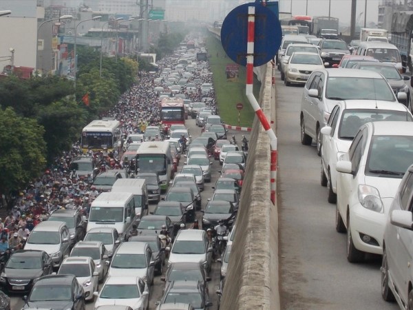 Dự kiến thu 50.000 đồng/lượt xe vào nội đô Hà Nội